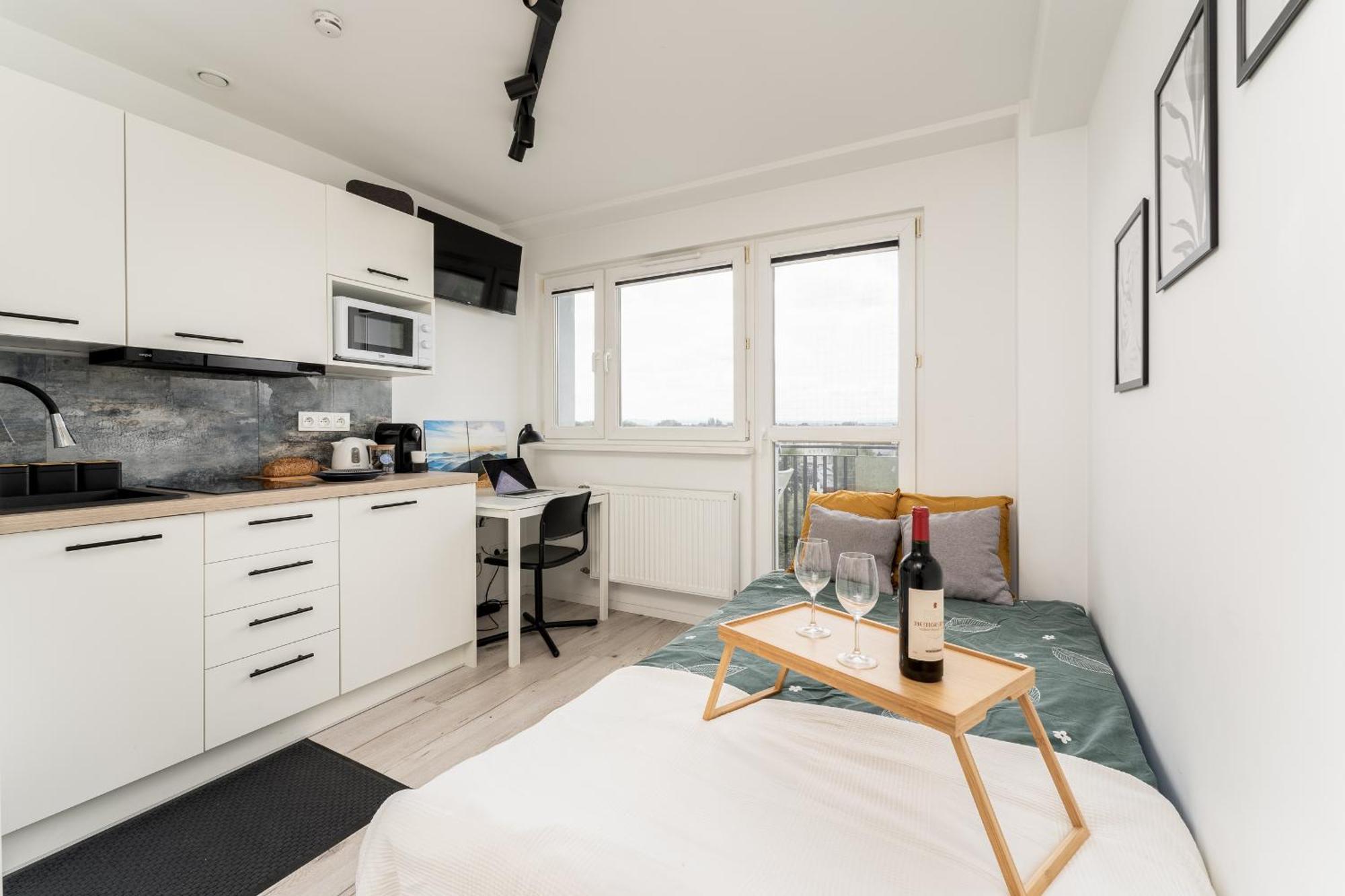 Czarnowiejska Mini Studio With Loggia Krakov Exteriér fotografie